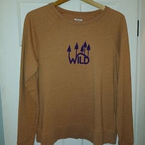 Columbia Women's Brown Wild Graphic Sweater